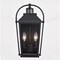 Vaxcel Lexington Aluminum Black Motion Sensor Dusk to Dawn Outdoor Wall Light Clear Glass T0637 - alternate 4